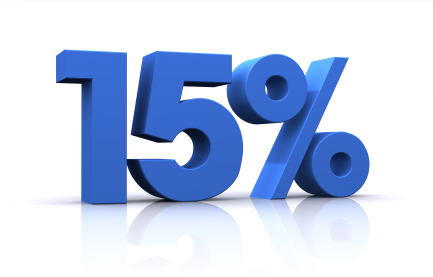 Oportunidade: Anuidade com desconto de 15%