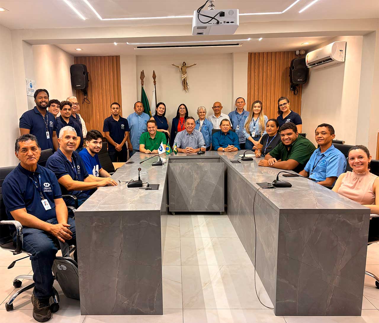 CRA-CE promove reunião de alinhamento com colaboradores para o planejamento de 2026